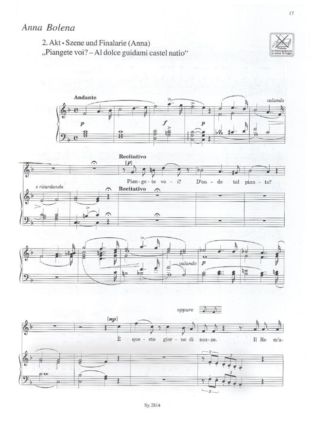 Arien für Sopran - Originaltexte mit deutschen Übertragungen - zpěv a klavír
